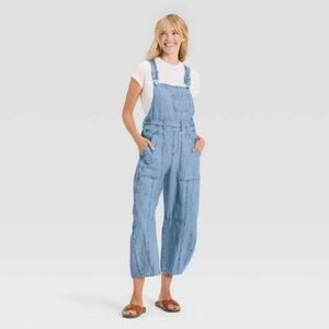 Universal Thread Blue Denim Overalls Size 17